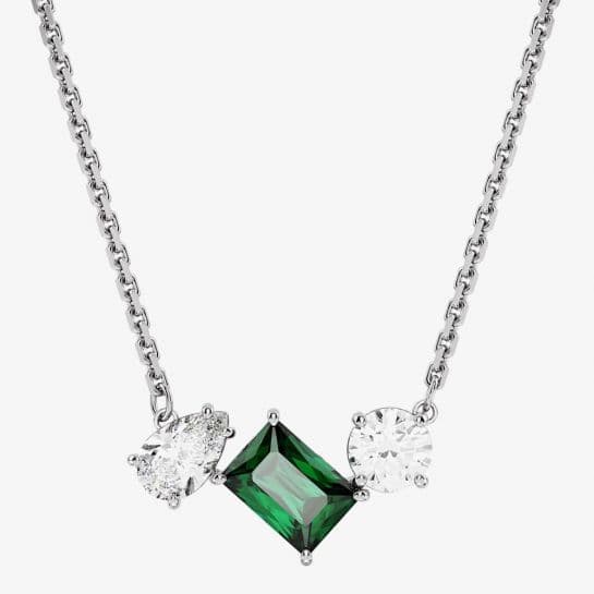 Swarovski: Mesmera Pendant, Green