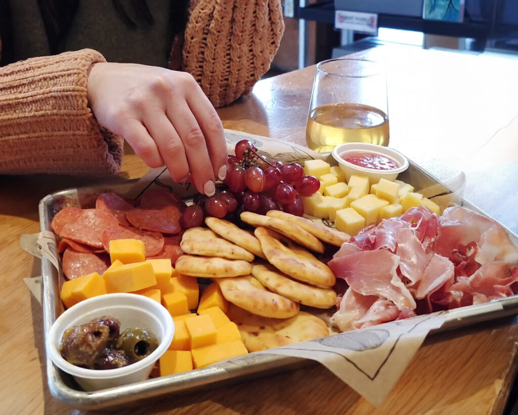 The Orchard Board at The Angry Orchard Cider House