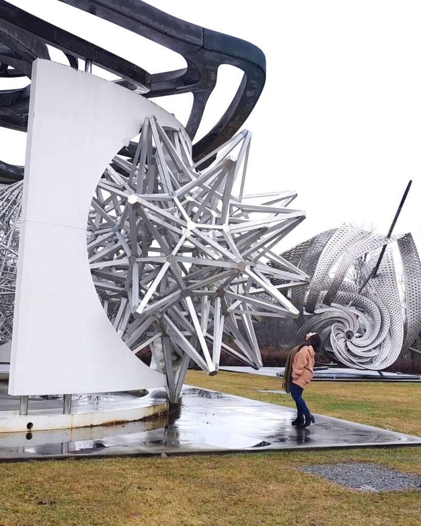 The Roadside Polich-Tallix Sculptures in Montgomery, NY