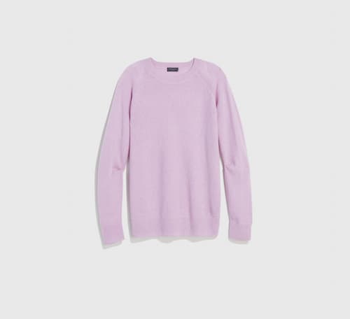 Vineyard Vines: Seaspun Cashmere Open-Stitch Sweater, Lilac Ice | Photo: Vineyard Vines