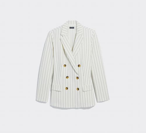 Vineyard Vines: Seersucker Double-Breasted Blazer, Marsh/Navy Stripe | Photo: Vineyard Vines