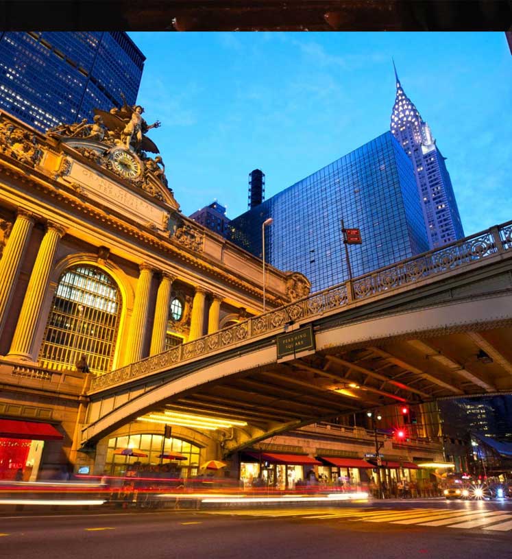 Woodbury Bus from Grand Central Station