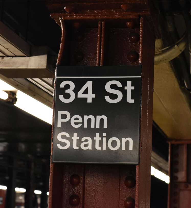 Getting to the Woodbury Bus from Penn Station