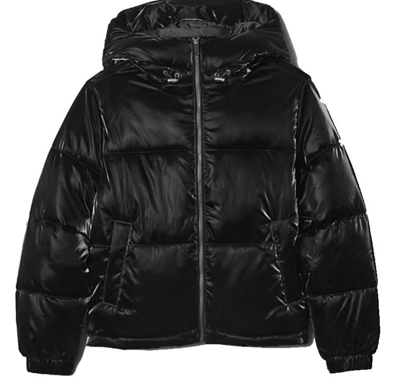 Gap Factory Relaxed ColdControl Max Short Puffer Coat in Black