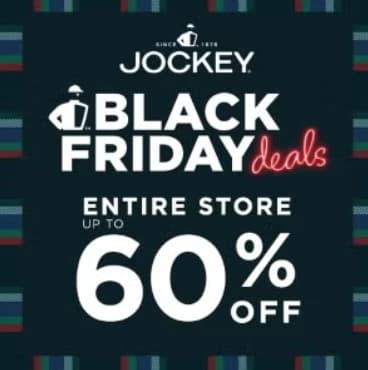 Jockey Black Friday Deals: Up to 60% Off Storewide